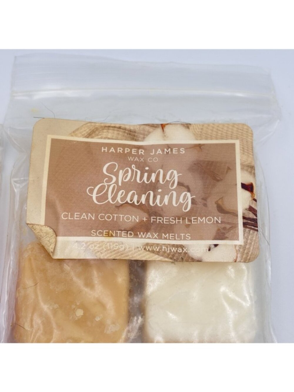 Harper James Vendor Wax Melts Two 4.2 oz Packs Summer Spring Scents Cubes Clean - Picture 3 of 10